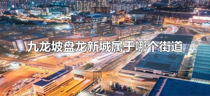 九龙坡盘龙新城属于哪个街道