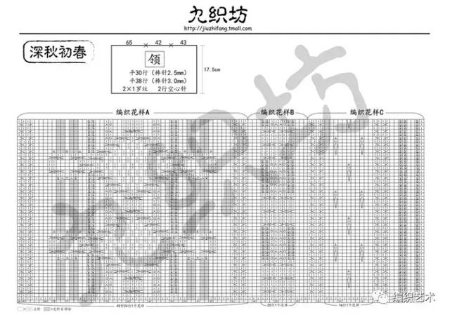 棒针毛衣外套的编织款式（棒针编织精致保暖的女士高翻领毛衣）(7)