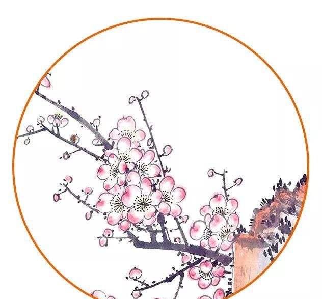 梅花简笔画，梅花简笔画怎么画，梅花的画法？图12