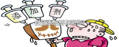 ​食品添加剂主要作用 食品添加剂的名称及其功能