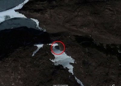 ​Google Earth现玄机 外星人曾到访地球南极？