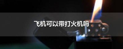 ​美国坐飞机可以带打火机吗 日本坐飞机可以带打火机吗