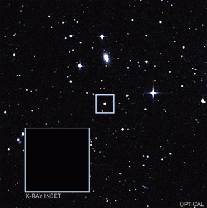 ​距离地球约2.5亿光年处GSN 069星系超大质量黑洞 一日吃三餐每餐吸4个月球