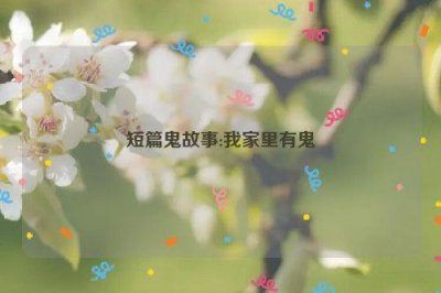 ​短篇鬼故事:我家里有鬼