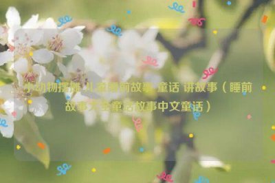 ​小动物摆摊 儿童睡前故事 童话 讲故事（睡前故事大全童话故事中文童话）