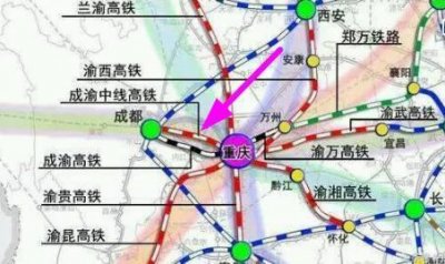 ​成渝中线高铁的沿线规划，让这4个小县市区成最大赢家