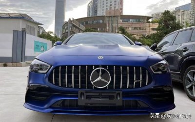 ​奔驰AMG-GT50实拍！配3.0T爆发367马力！颜值不输保时捷帕拉梅拉