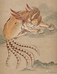 ​《山海经》75种神兽图片大全集，造型各异，上古神话典籍详细描述